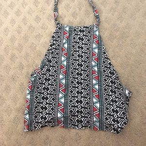 Halter crop top